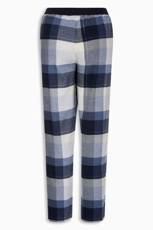 Flannel Check Bottoms